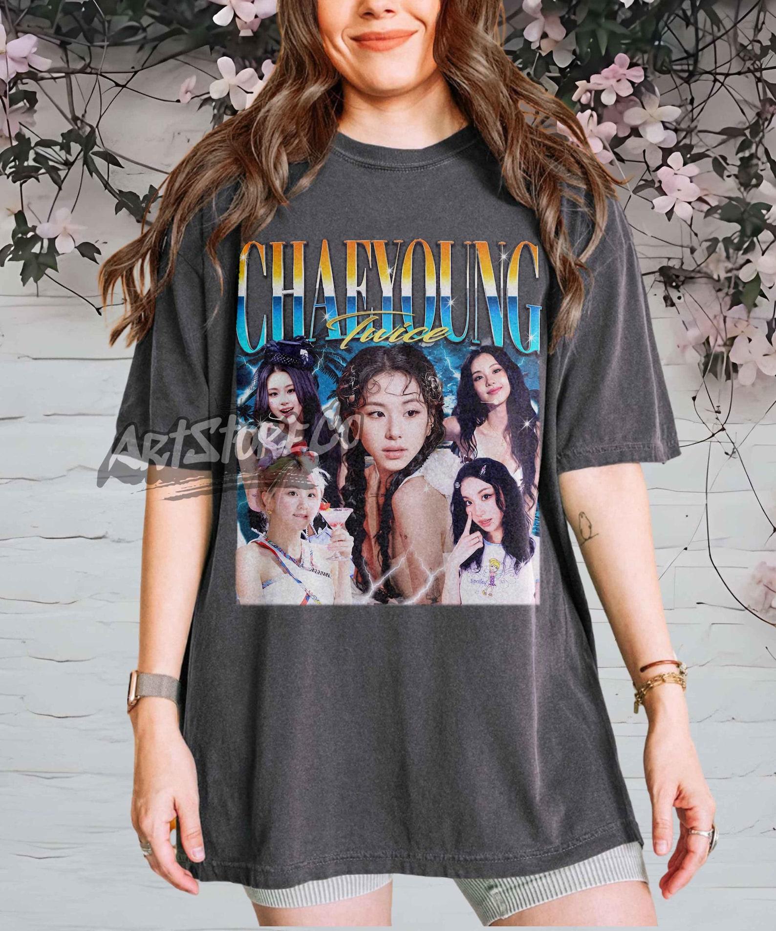 Chaeyoung TWICE Retro Graphic Tee, Vintage Kpop Apparel Gift 4XL