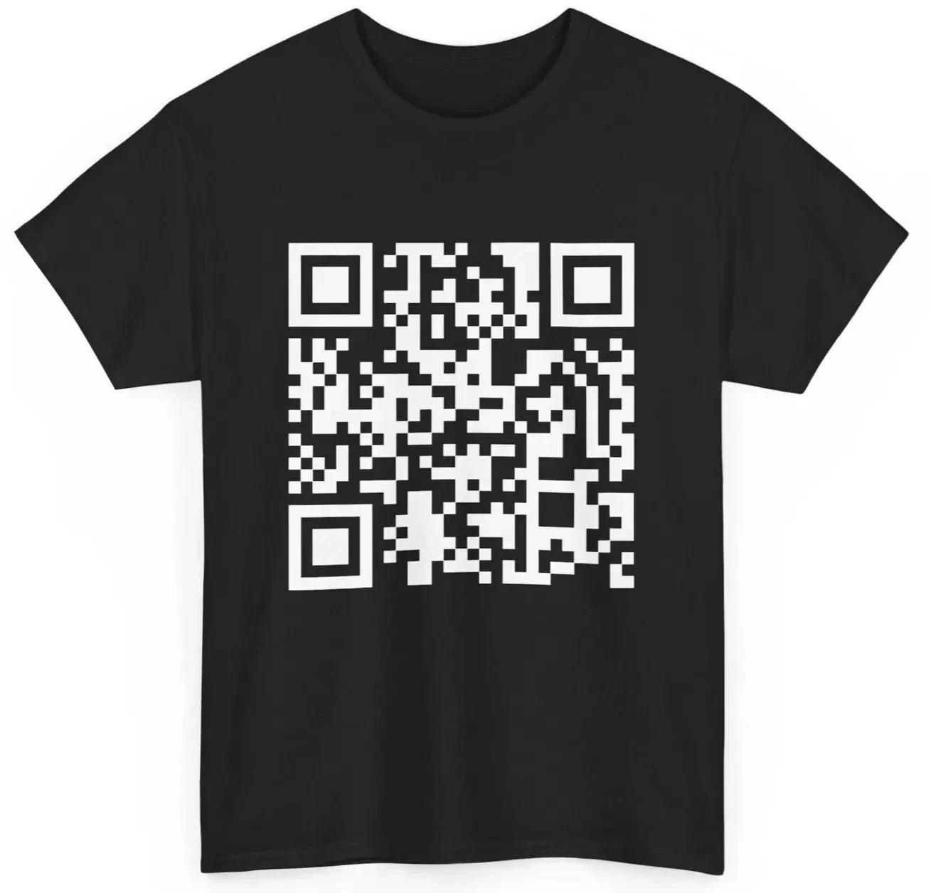 Смешная футболка с QR-кодом танцующего президента Трампа M