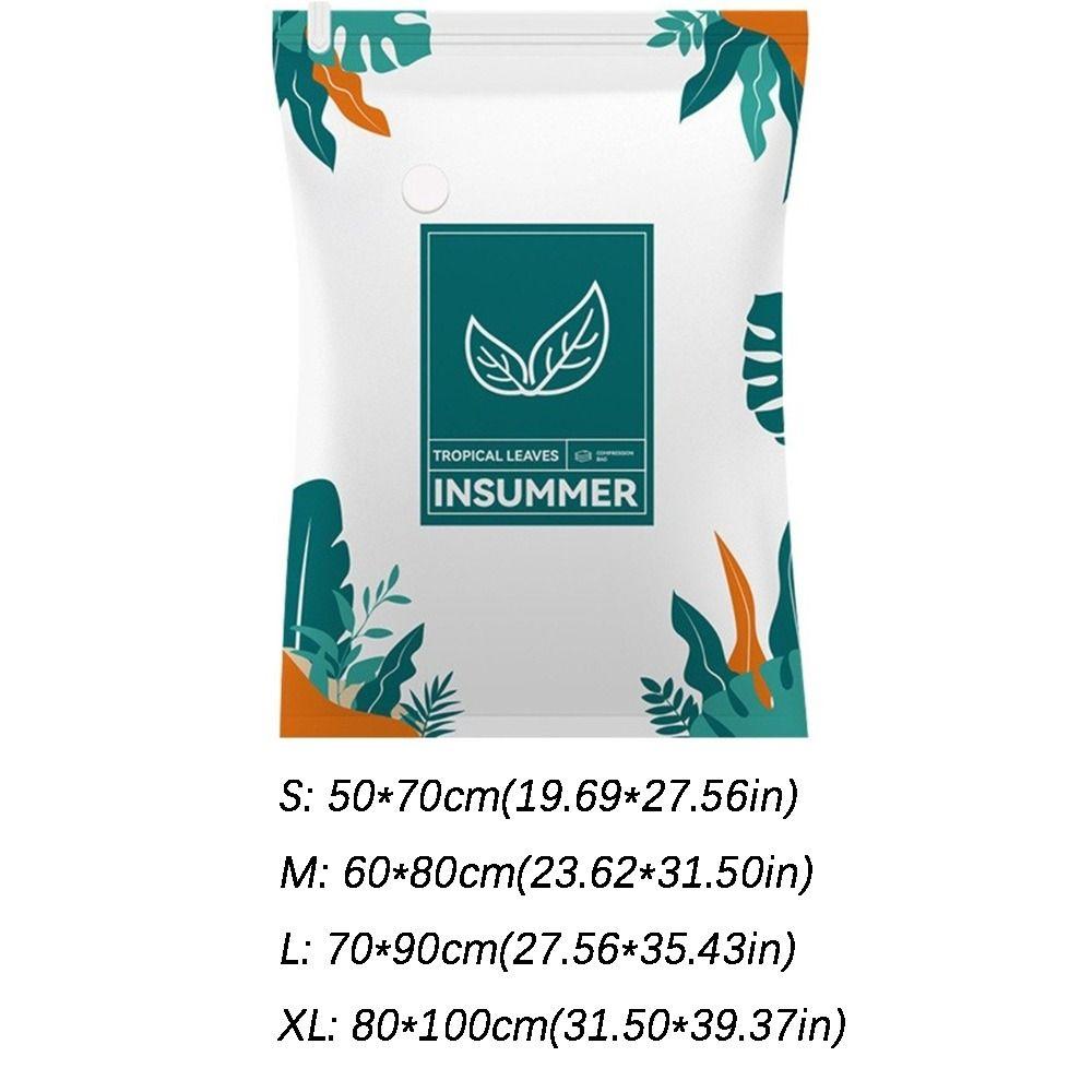 Large Capacity Vacuum Compression Bag Lightweight Waterproof Dustproof Pouch Reusable Clothing Organizer Bag Clothing Storage