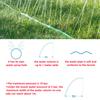 1Set 3/4.5/7.5/10/15m PVC Green Soaking Hose&16mm Joint Garden Lawn Micro-Irrigation Cooling Dust Removal Seepage Belt With Hole