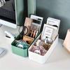 Desktop Storage Box, Bamboo Wood Cosmetics Storage Basket, Remote Control Panel Storage Box, Living Room Coffee Table Storage