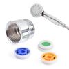 Shower Flow Reducer Limiter Set Water Saving 3 Different Flow Hose Pipe Restrictor Aerator Water Controller Reducer Shower Head