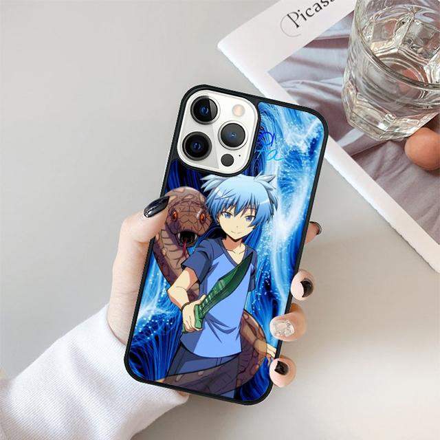 Shiota Nagisa Ansatsu Kyoushitsu Phone Case For iPhone 17 Air 16 16e 15 14 plus 11 12 13 Pro max Soft Shell Cover coque