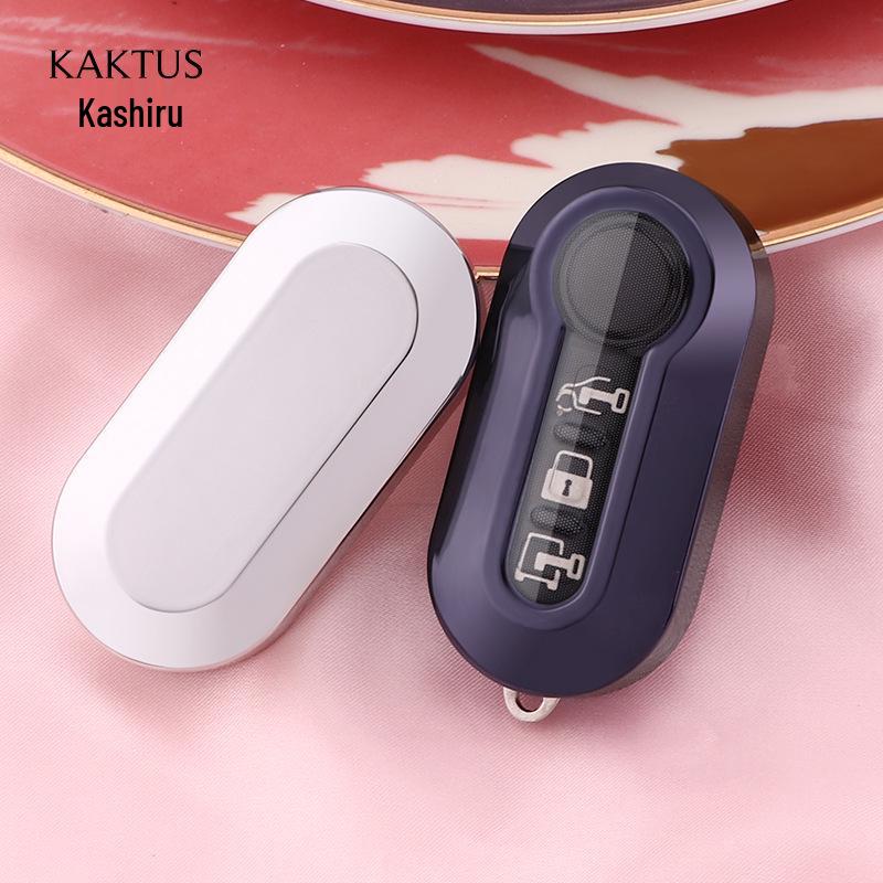 KAKTUS TPU Car Key Case for Fiat Bravo & Fiat 500 – Full Coverage Protective Cover