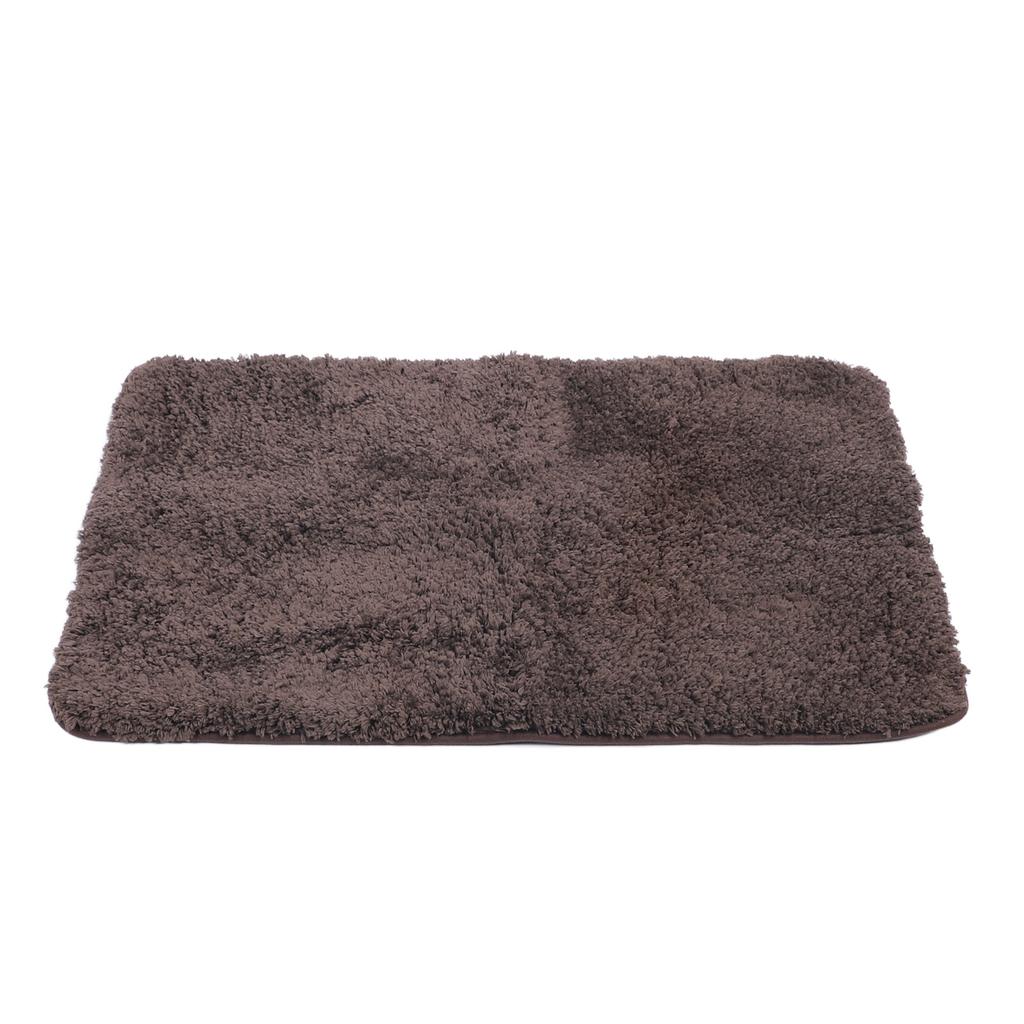 Door Mat Water Absorbent Non Slip Bathroom Mat Thicken Polyester   Entrance Mat Stylish Door Rug for Home