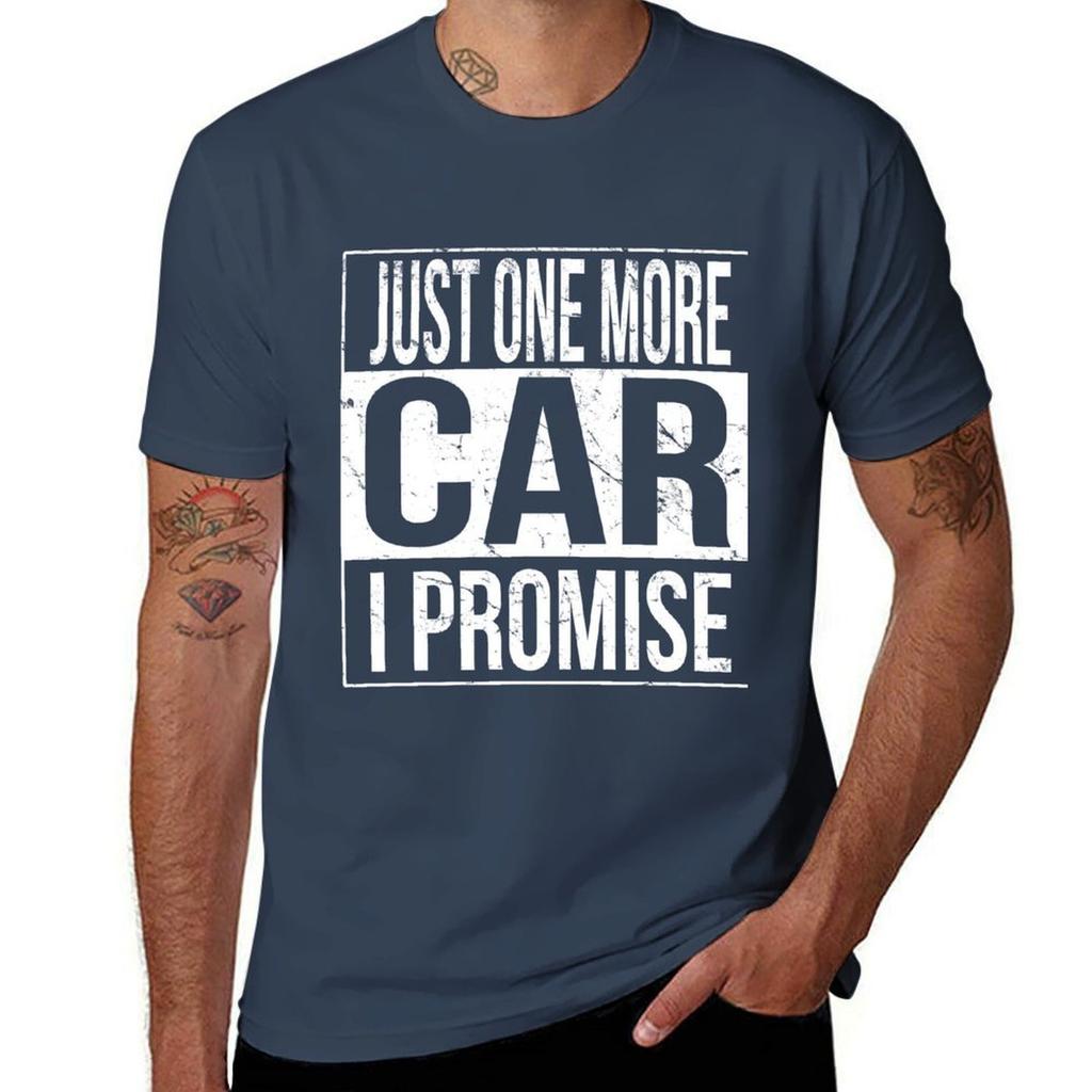 Just One More Car I Promise Tshirt Holiday Simple Tee Shirt