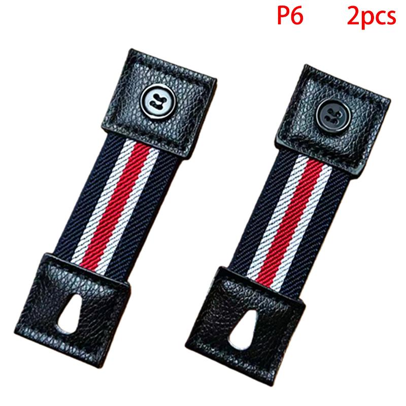 2Pcs Women Men Shirt Suit Cuff Holders Elastic Adjustable Armband Shirt Sleeve Holder Cufflinks Arm Cuffs Bands Extension Button