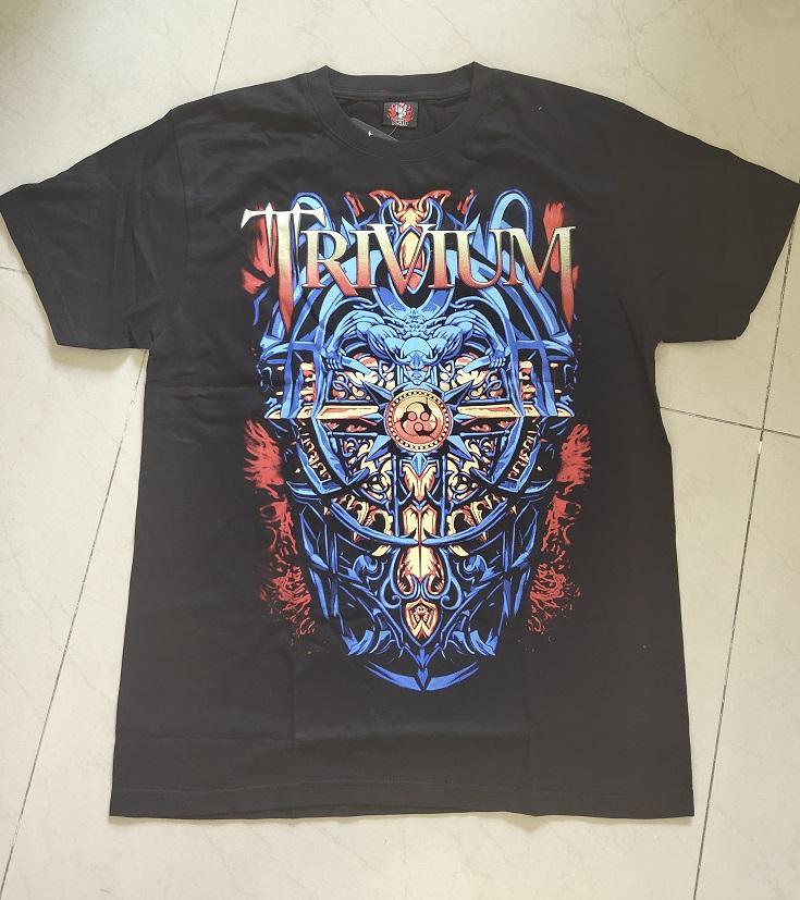 

2025 Trivium Три Дисциплины Смешанный Warcraft Рок Метал Группа Принт Футболка Любители Т Высокое Качество Роскошный Бренд Продающие Стили 4XL