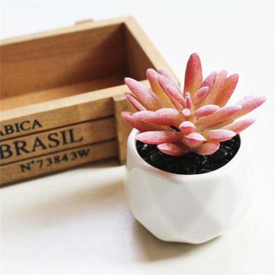 1Pc Artificial Flower Succulent Plant Bonsai DIY Garden Office Home Party Decor