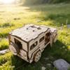 Wooden Off Road Vehicle Puzzle DO-IT-YOURSELF Wooden 3D Off Road Vehicle Assembly Learning Birthday Present Christmas Present