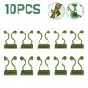 100-10PCS Plant Climbing Wall Self-Adhesive Fixed Buckle Hook Fastener Tied Fixture Buckle Garden Plant Wall Climbing Vine Clips