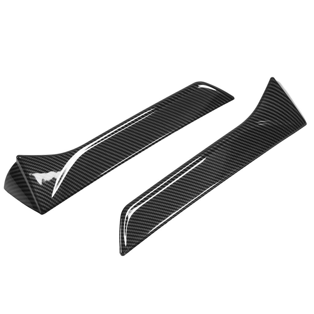 2PCS Rear Window Side Splitter Wing Exterior Trim Left Right Replacement for SEAT 5F FR Mk3 MK3.5 2013‑2021