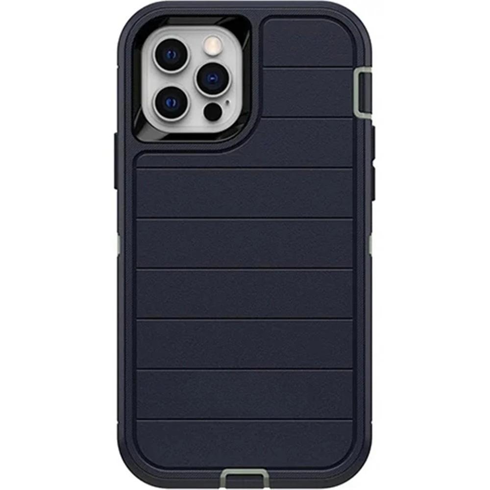 Original Defender Pro Series Hülle für IPhone 17 Pro Max Air 16 15 14 13 12 Sturzsicher Staubdicht Schutzhülle Gürtelclip Ott BOX