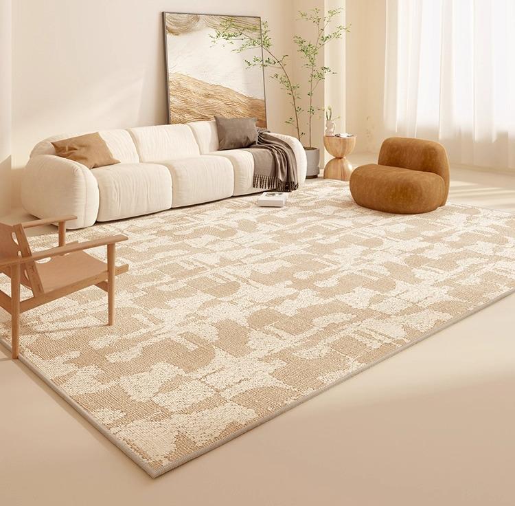 

Кремовый стиль Декор спальни Плюшевый ковер Пушистый мягкий коврик для гостиной Утолщенный плюшевый ковер для кабинета Ковры большой площади для гостиной 80x120cm