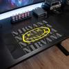 Nirvana Print Large Mouse Pad Smooth Surface Anti?Slip Desk Mat For Gaming Office Laptop Decoration