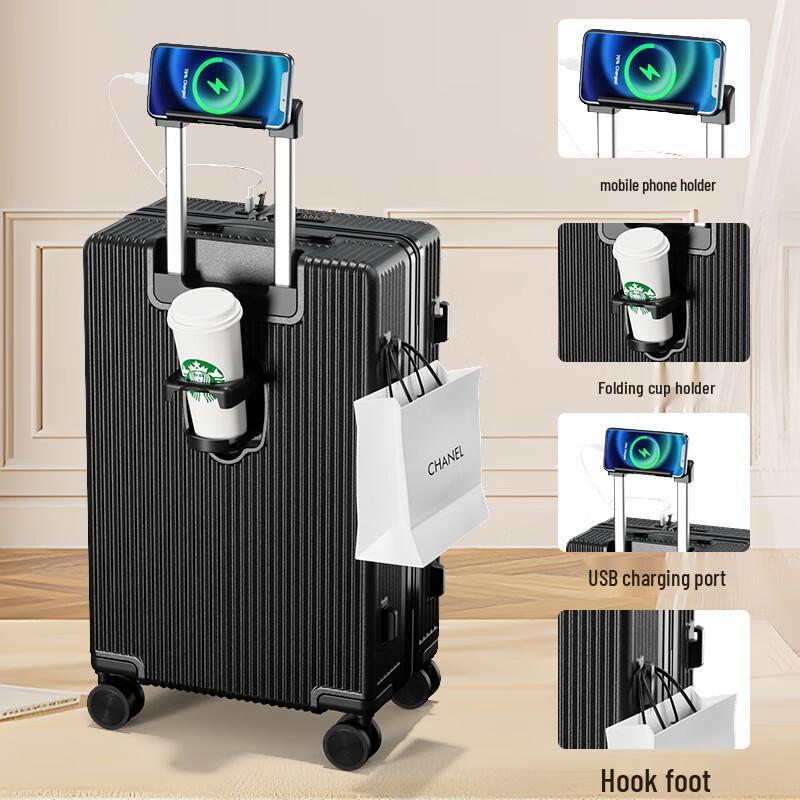 KarLot Front-Opening Multi-Functional Luggage 20 Inch