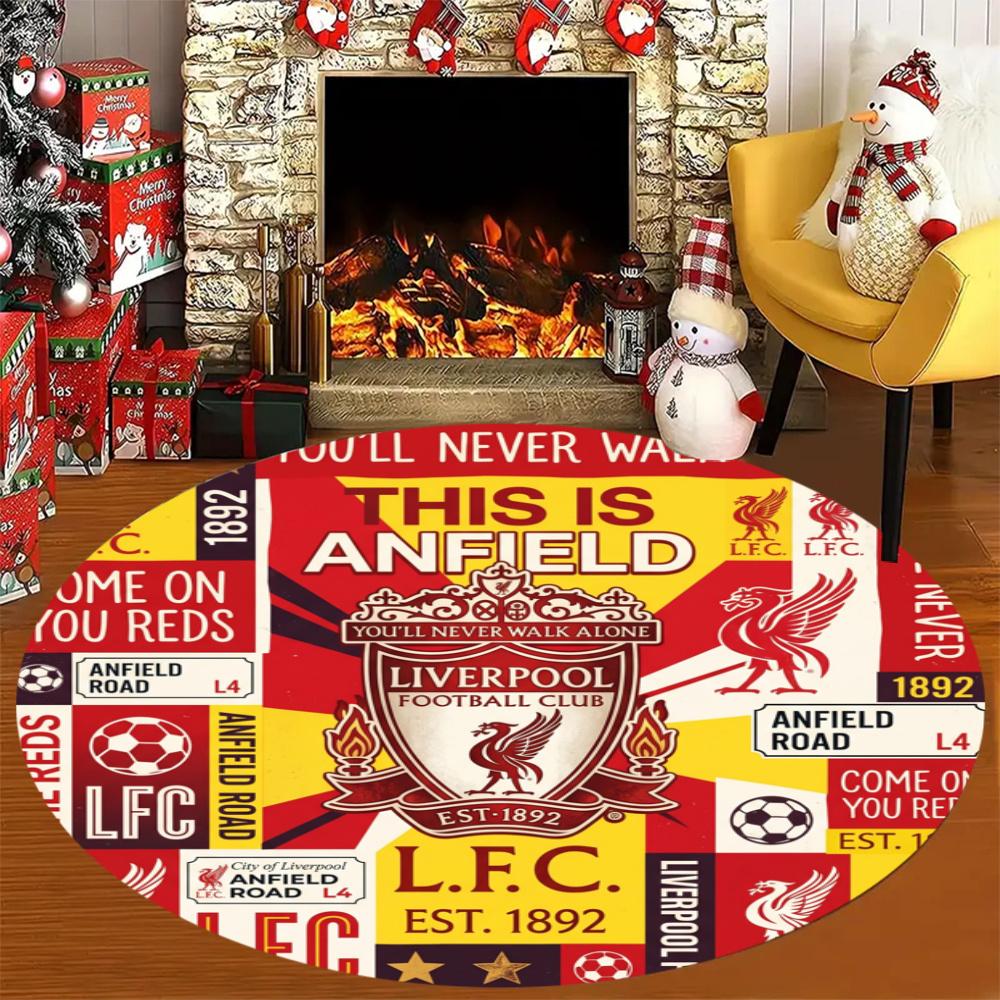 Liverpool Football Club Floor Mat Design For Hallway Decorate Room Foyer Kitchen Antislip Carpet Decorate Offices