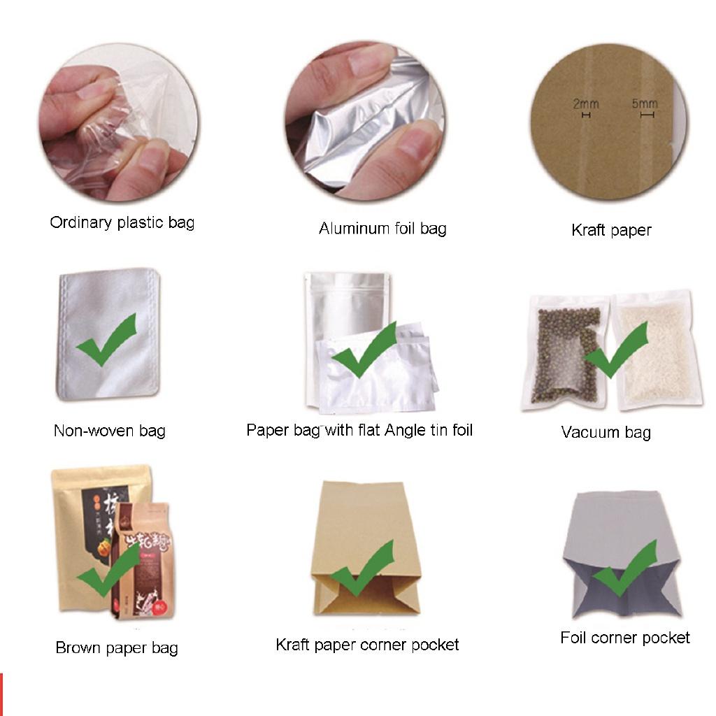 300W 230mm Pulse Power Sealer Heat Sealing Machine Food Sealer Vacuum Bag Sealer Plastic Bag Packing Tools