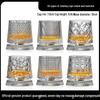 UOSO Premium Rotierendes Kristall Whiskey Tumbler Glas