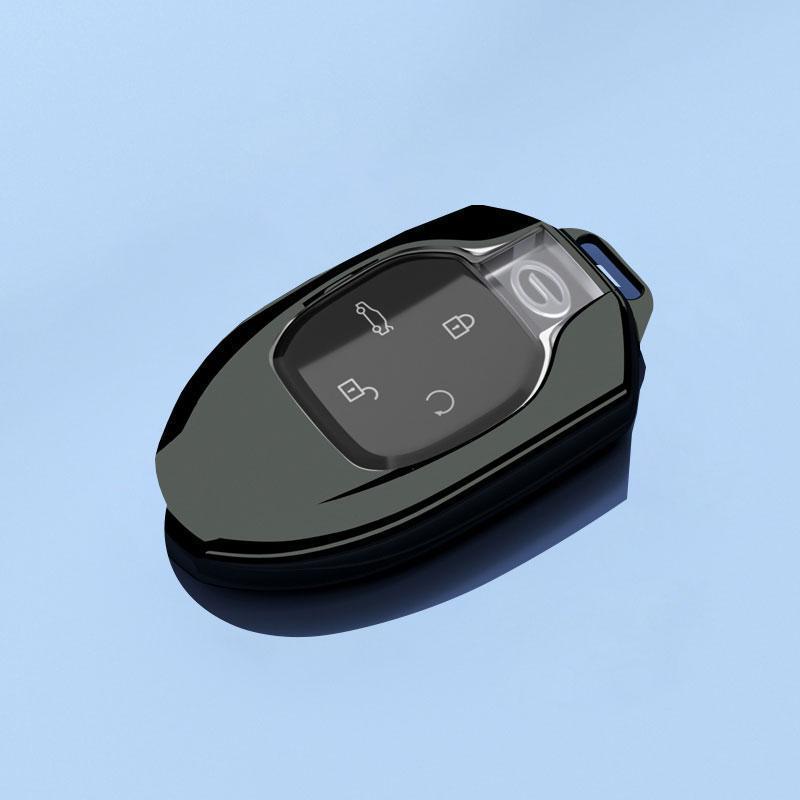 Protective Key Case for 25 New GAC Trumpchi GS4 - Complete Shell with Decorative Pendant