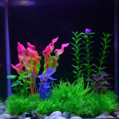 Realistic Aquarium Water Plants Plastic Natural Look Simulation Aquatic Plant Colorful Green Water Grass Aquarium Landscape