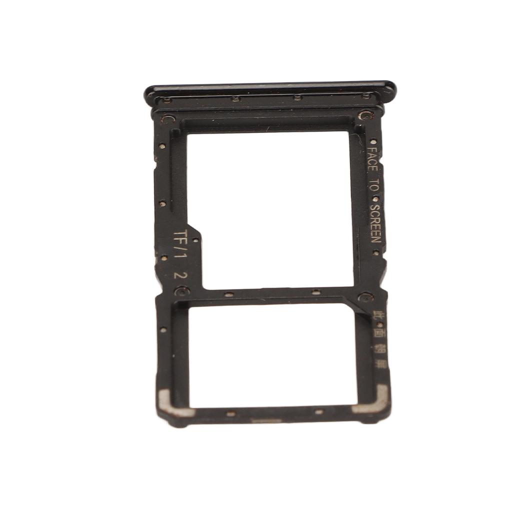 Sim Card Tray Set Plastic SIM Card Slot Holder Replacement with Card Pin and Brush for Redmi Note 7 Note 7 Pro Phone