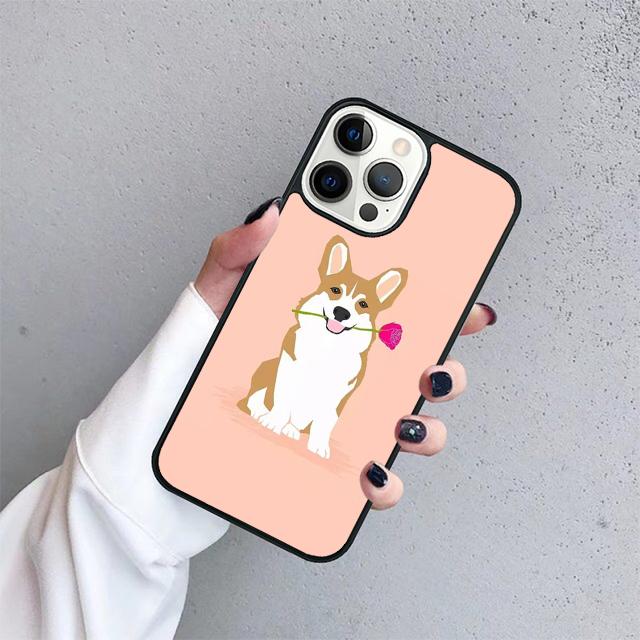 Corgi Welsh Corgi Dog Phone Case Cover For iPhone 17 Air 15 16 14 13 12 Pro Max 11 Pro Max Plus Coque Shell