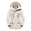 Men Women 3-in-1 Detachable Winter Outdoor Jacket With Down Insulated Liner Hiking Skiing Camping