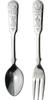 Nagao Darjeeling Teaspoon and Cake Set of Stainless Dishwasher Made In Japan Fork, 2, Steel, Safe,