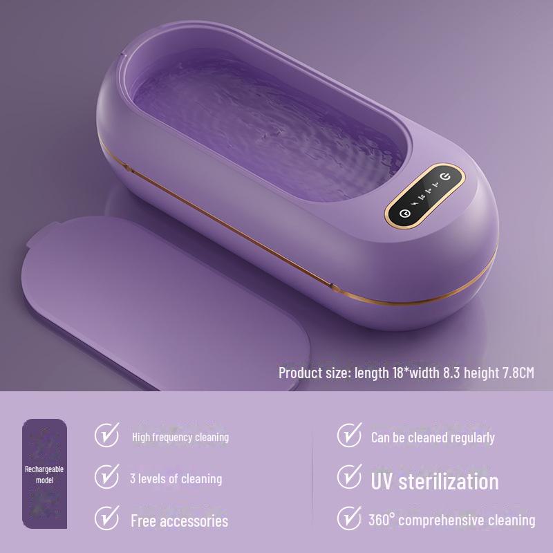 Advanced Automatic Eyeglass Cleaner: Superior To Ultrasonic, Compact Design for Home Use