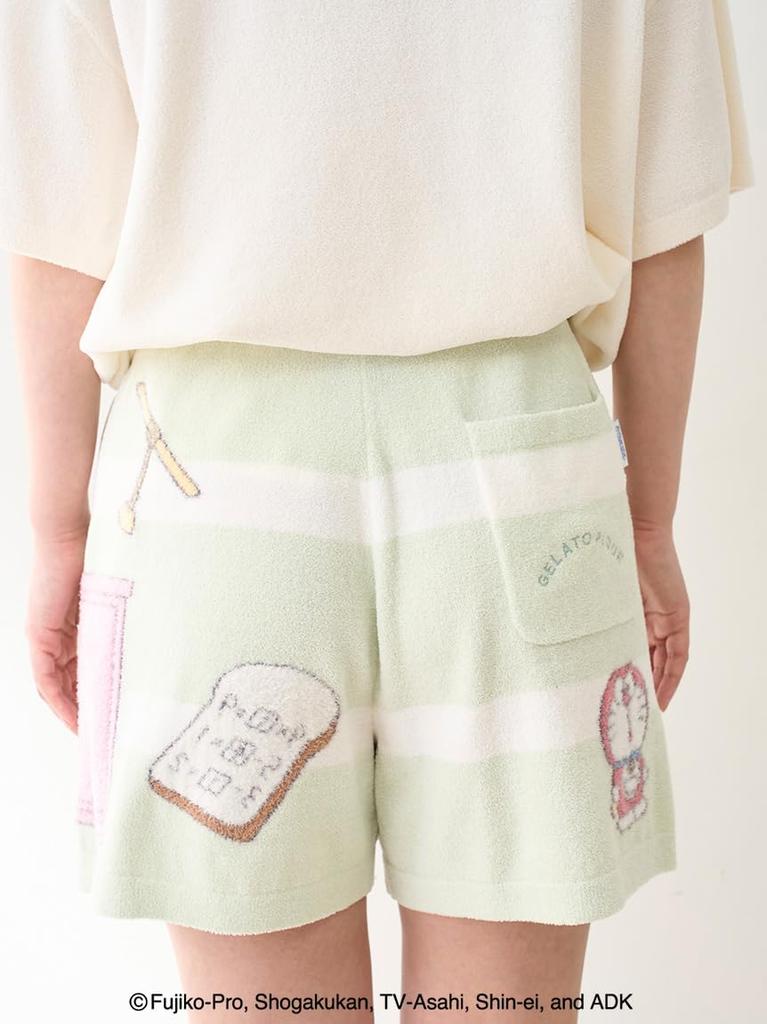 gelato pique Doraemon Jacquard Pullover Shorts Set IVR Women's & (PWNT254005)