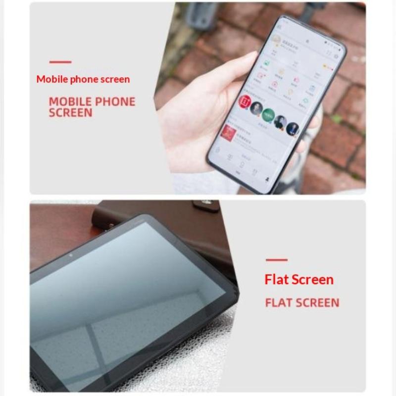 10Pcs Cuttable Screen Protector Film Grid Guide Anti Static Universal Clear Protective Sheet For Phone Gps Navigator Diy Cutting