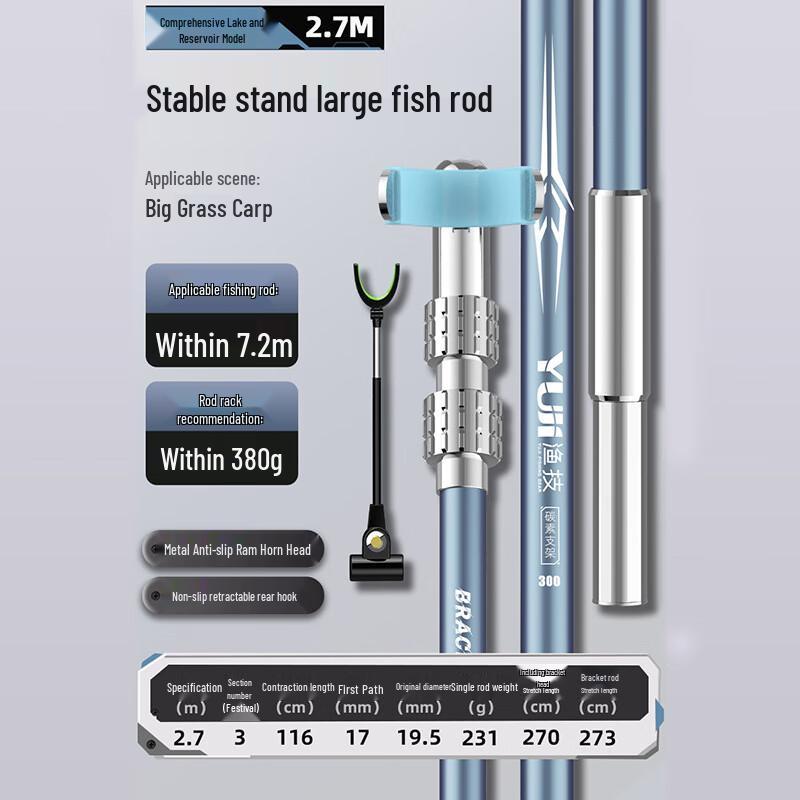 

2.7m Carbon Fishing Rod Ground Holder