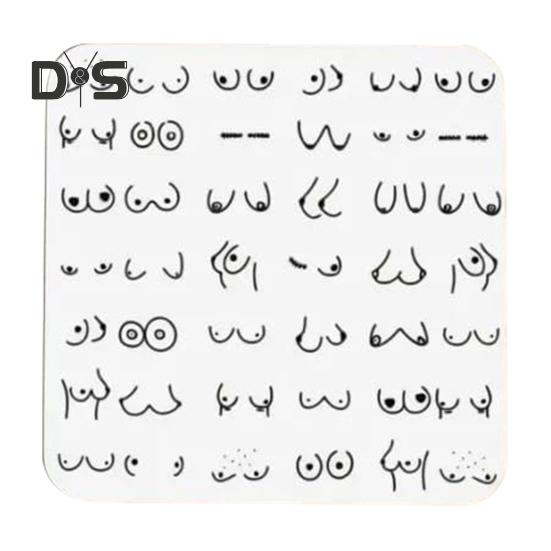 Funny Willy Coaster Humorous Drink Coasters Novelty Prank Gift for Adults Coasters for Game Nights Parties Home Decor