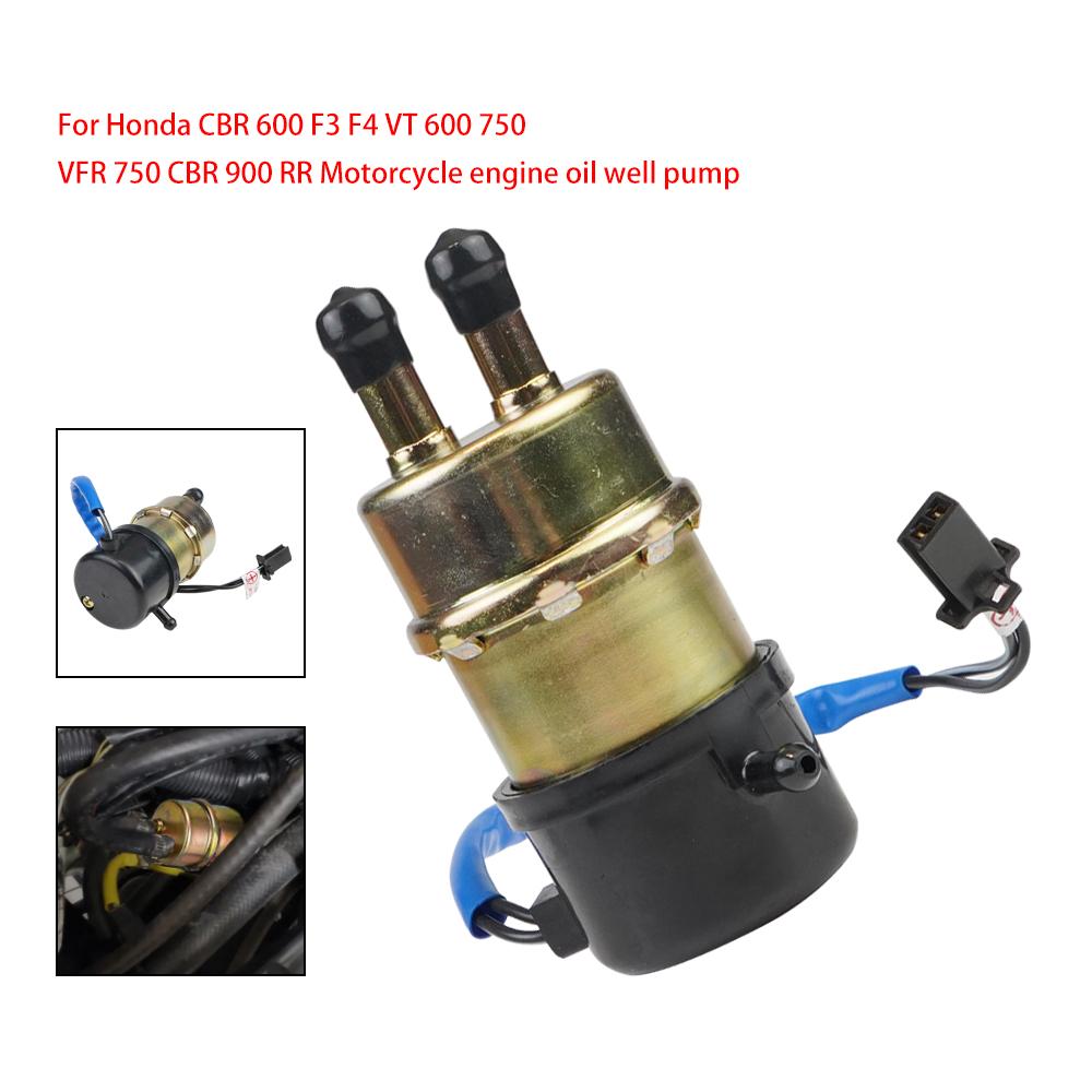 490401055 16710-MR1-015 Motorcycle Fuel Pump 12V For Honda CBR600F XRV750 VT600C Shadow VT750 VFR750F Motorbike Oil Pump Replace