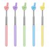 Durable Stainless Steel Teaching Pointer Telescopic Rod Finger Design Teaching Stick Classroom Finger Pointer Teachers