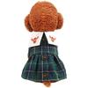 Pet Clothes Christmas Day Style New Teddy Bigbear New Year's Dog Christmas Clothing Elk Plaid Skirt