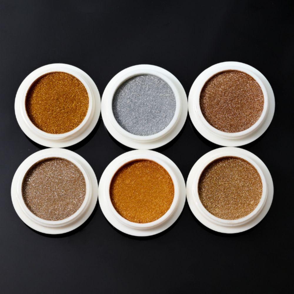Gold Silver Mirror Nail Powder Rubbing Pigment Nail Art Decoration  Home Nail Design