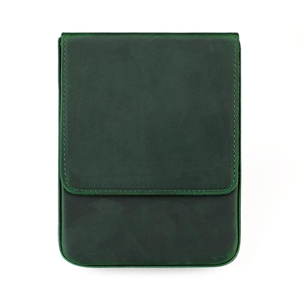 Astuccio Portapenne di Lusso in Vera Pelle a 6 Scomparti con Vassoio Rimovibile Astuccio per Matite Busta per Cancelleria Ufficio Scuola Regalo Creativo