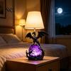 Luminous Dragon Light USB Powered LED Light, Gothic Style Decorative Ornament, Retro Decoration Bedside Desk Lamp for Holiday Atmosphere, Home