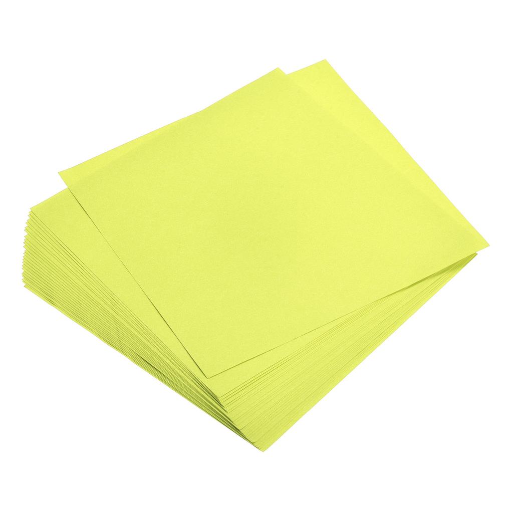 Uxcell 50 Blatt Origami-Papier 15x15cm Doppelseitig Quadratische Faltpapiere für Kunsthandwerk Geschenke Scrapbooking Deko DIY Handarbeit