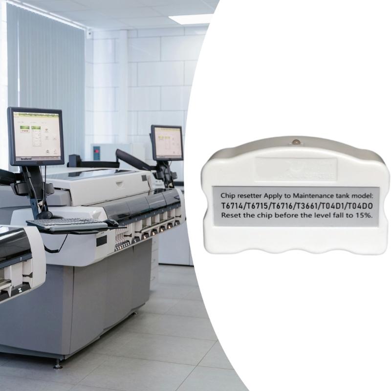 T3661 Waste Box Maintenance Ink Tank Chip Resetter Compatible for XP8600, XP8605, HDXP15000, XP15050, XP15080 Models