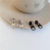 Retro Hip-Hop Zipper Earrings: Creative, Fun, and Personality-Driven Fashion Accessory