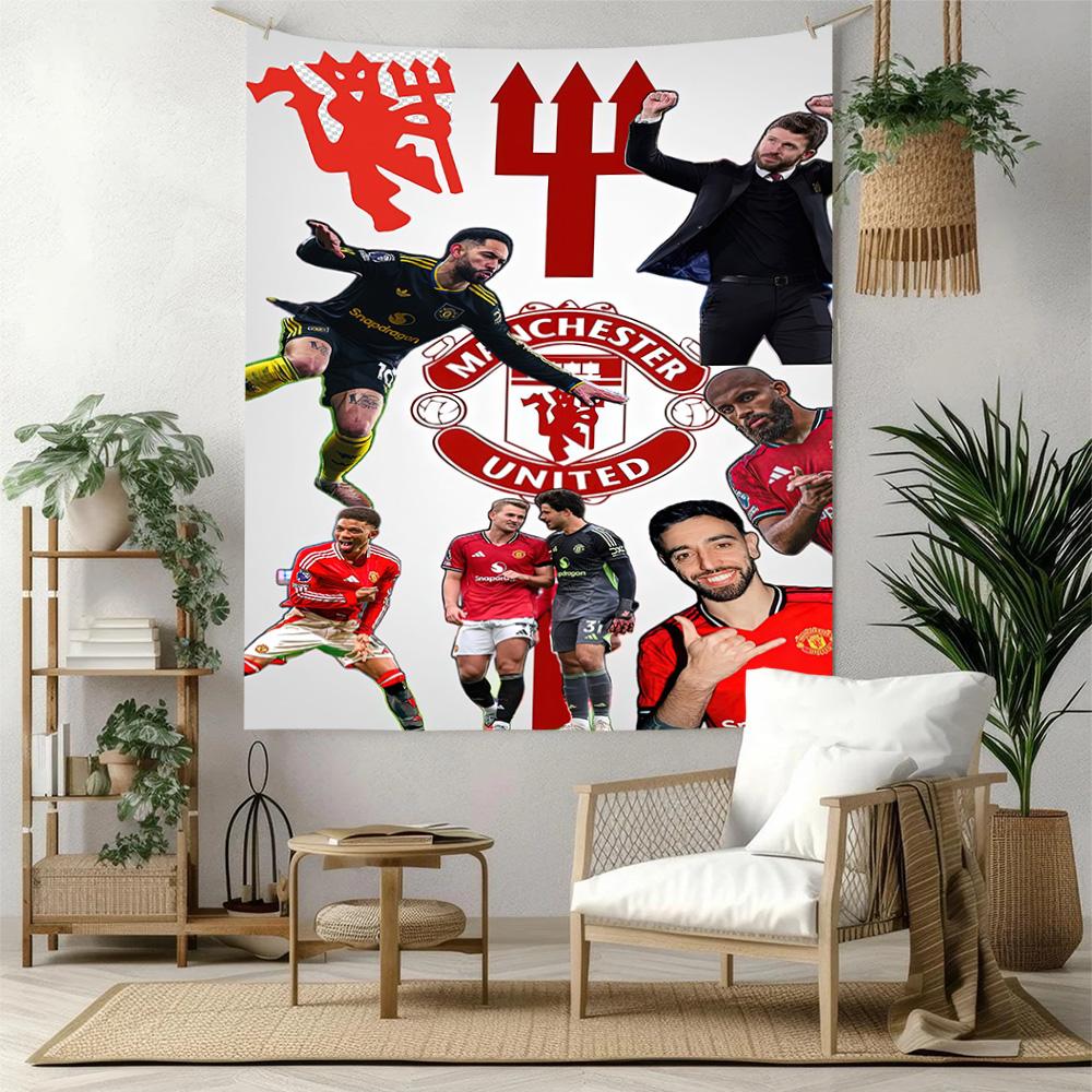 Manchester Wall Decor Tapestry Art For Pet Memorial Birthdaywedding Party Backdrop Family Gift