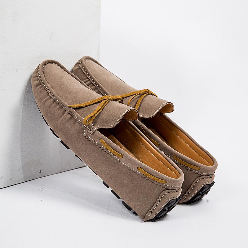 Men's Suede Tassel Slip-On Loafers, Formal & Casual Lightweight Moccasins, Plus Size Available