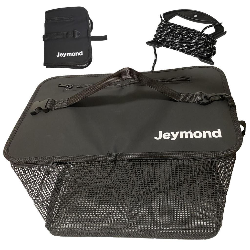 Jeymond Floating Scari Folding Net 10m Black (L Size)