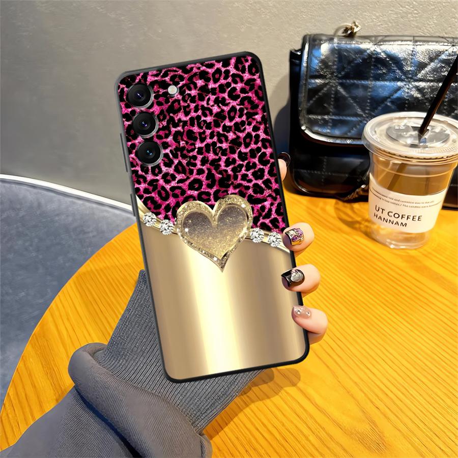 Creative Leopard Print Art Phone Cover Case for Samsung Galaxy A25 A16 A06 A73 A51 A05 A52 A36 A23 A53 A17 A57 A15 A37 A55 A41