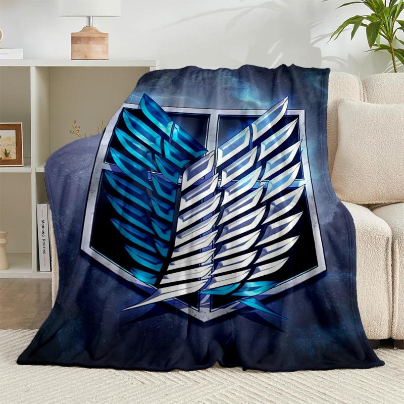 1PC Wings Of Liberty Flannel Blanket Gift, Suitable for Both Men And Women, Soft Ideal for Beds And Sofa, Birthday Or Christmas Gift
