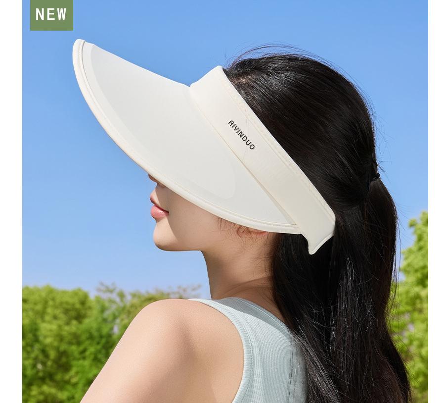 Korean Style AirTouch Sun Hat Summer UV50+ Cloud-Like Cooling Open-Top Cap for Outdoor Sports & Urban Fashion