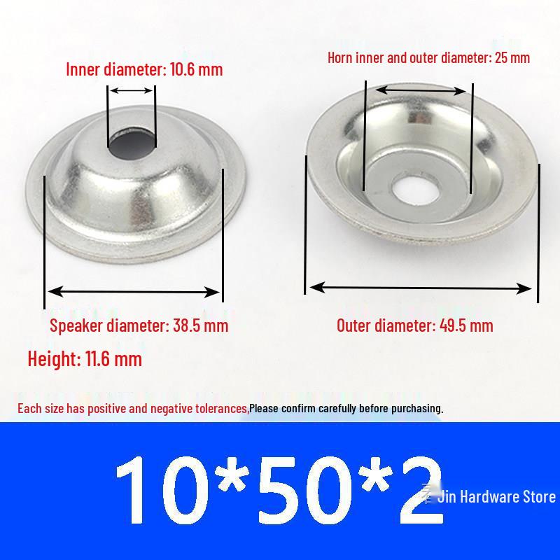304 Stainless Steel Bowl Gasket with Washer for Adjustable Foot Cup and Recessed Hole Screw